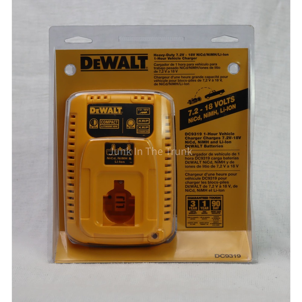 DeWalt DC9319 One Hour Vehicle Charger (New in the Box)